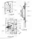 Fig. 03 - Fixture wall mount assembly with integral flashing