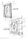 Fig. 06 - Fixture wall mount assembly with integral flashing