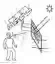 Fig. 01 - Vision equipment comprising an optical strip with a controlled coefficient of light transmission