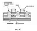 Fig. 10 - Structure for self-aligned silicide contacts to an upside-down FET by epitaxial source and drain