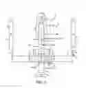 Fig. 06 - Rotary pivot hitch extension system