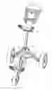 Fig. 01 - Golf bag cart foldable device