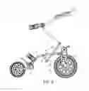 Fig. 07 - Golf bag cart foldable device