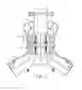 Fig. 08 - Golf bag cart foldable device