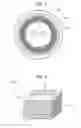 Fig. 05 - Tapered magnetic thrust bearing within an electric generator with adjusting air gap controls