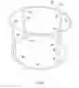 Fig. 14 - Infant support structure with supported seat