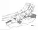 Fig. 02 - Linear recliner assembly with threaded linear drive rod and rotatably engaged gear stop