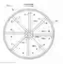 Fig. 01 - Bicycle wheel having flexible spokes