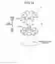 Fig. 14 - Rotor of electric rotating machine including non-magnetic body