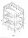 Fig. 02 - CORNER JOINT COUPLING STRUCTURE OF ALUMINUM EXTRUSION CABINET