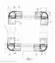 Fig. 06 - CORNER JOINT COUPLING STRUCTURE OF ALUMINUM EXTRUSION CABINET