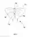 Fig. 14 - RECHARGING DEVICE WHICH ILLUMINATES BY SOLAR ENERGY