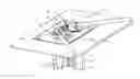 Fig. 01 - Capacitive grounded RF coaxial cable to airstrip transition, and antenna thereof
