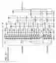 Fig. 12 - Voltage level selection circuit and display driver