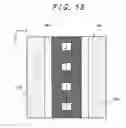 Fig. 12 - Display device with sufficient adhesive strength for sealing material