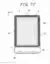 Fig. 19 - Display device with sufficient adhesive strength for sealing material