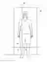 Fig. 01 - Device for measuring a body part of a living being