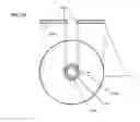 Fig. 34 - Complex objective lens including saw-tooth diffractive element for using on blue, red and infrared lights