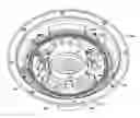 Fig. 01 - Structure of loudspeaker for reducing thickness and mounting depth