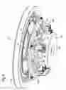Fig. 08 - Structure of loudspeaker for reducing thickness and mounting depth