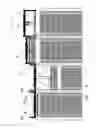 Fig. 10 - Container handling system comprising a crane and a plurality of base elements which can be mounted on top of containers for supporting the crane and transporting the containers