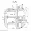 Fig. 15 - Scroll compressor with passage in the spiral wrap