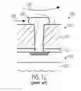 Fig. 03 - Contact elements of a semiconductor device formed by electroless plating and excess material removal with reduced sheer forces