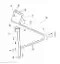 Fig. 04 - Cantilevered mounted bracket with a receptacle with multiple degrees of motion