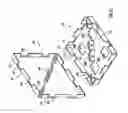 Fig. 14 - Foldably constructed force-resisting structures having interior vertical support ribs