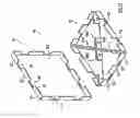 Fig. 16 - Foldably constructed force-resisting structures having interior vertical support ribs