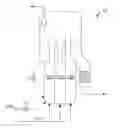 Fig. 01 - Process for dehydrogenation of hydrocarbons in a multi-stage fluidized bed reactor