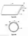 Fig. 22 - Tissue excision device with a modified cutting edge