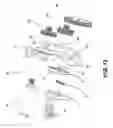 Fig. 10 - Hands-free breast pump with balanced reciprocating drive