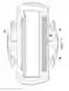 Fig. 07 - Shaving cartridge having mostly elastomeric wings