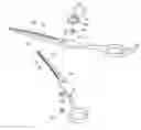 Fig. 01 - Adjustable thinning scissors