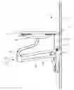 Fig. 01 - Height adjustable work surface system