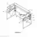 Fig. 10 - Height adjustable work surface system