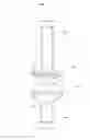 Fig. 01 - Optimized double washer pull plug for minimizing coating error