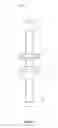Fig. 08 - Optimized double washer pull plug for minimizing coating error