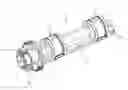 Fig. 01 - Gear and balance shaft for a piston engine