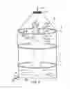 Fig. 09 - Device for protecting different articles against birds, insects and dust