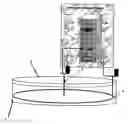 Fig. 01 - Electrophoretic device for separation of charged molecules using a petri dish