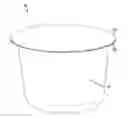 Fig. 01 - Filtering permeable thermoformed container for beverage-making products with a reinforcement ring