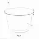 Fig. 05 - Filtering permeable thermoformed container for beverage-making products with a reinforcement ring