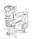 Fig. 02 - Flanged fuel cell and locating structure for combustion tool