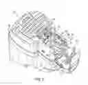 Fig. 03 - Flanged fuel cell and locating structure for combustion tool