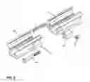 Fig. 05 - Foldable or detachable feed rail for rock drill