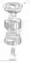 Fig. 01 - Adjustable arc irrigation sprinkler nozzle configured for positive indexing