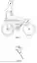 Fig. 04 - Phase independent row motion propelled bicycle