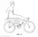 Fig. 08 - Phase independent row motion propelled bicycle